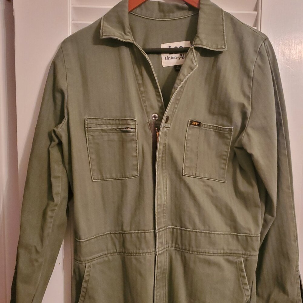 Lee Olive Cover Alls
